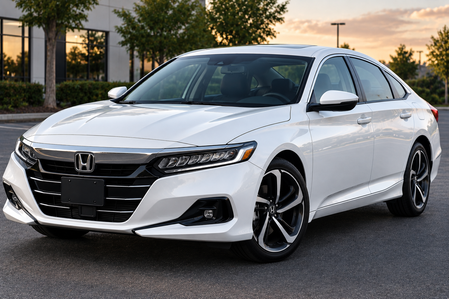 White 2022 Honda Accord